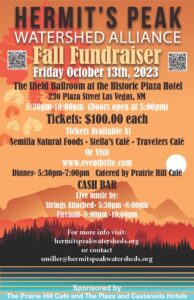 Hermit's Peak Watershed Alliance Fall Fundraiser