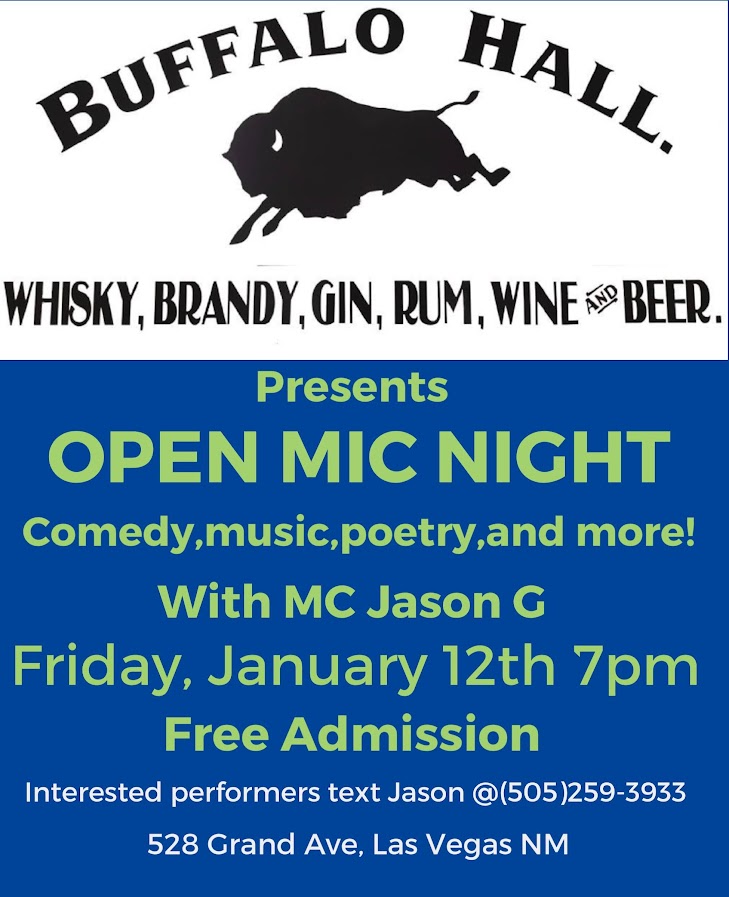 Nat Gold Players open mic night
