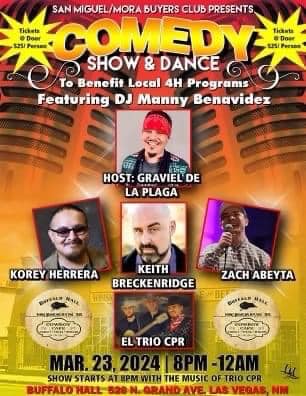 comedy show and benefit dance