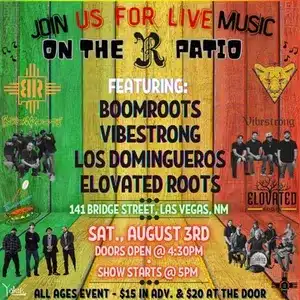 el rialto restaurant live music flyer